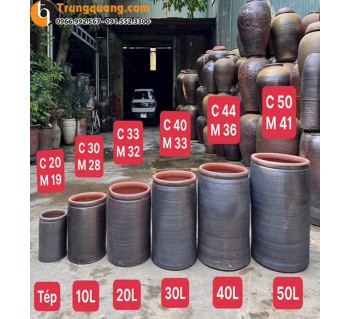 Chum Vại Phù Lãng - Gốm Truyền Thống Trang Trí Sân Vườn